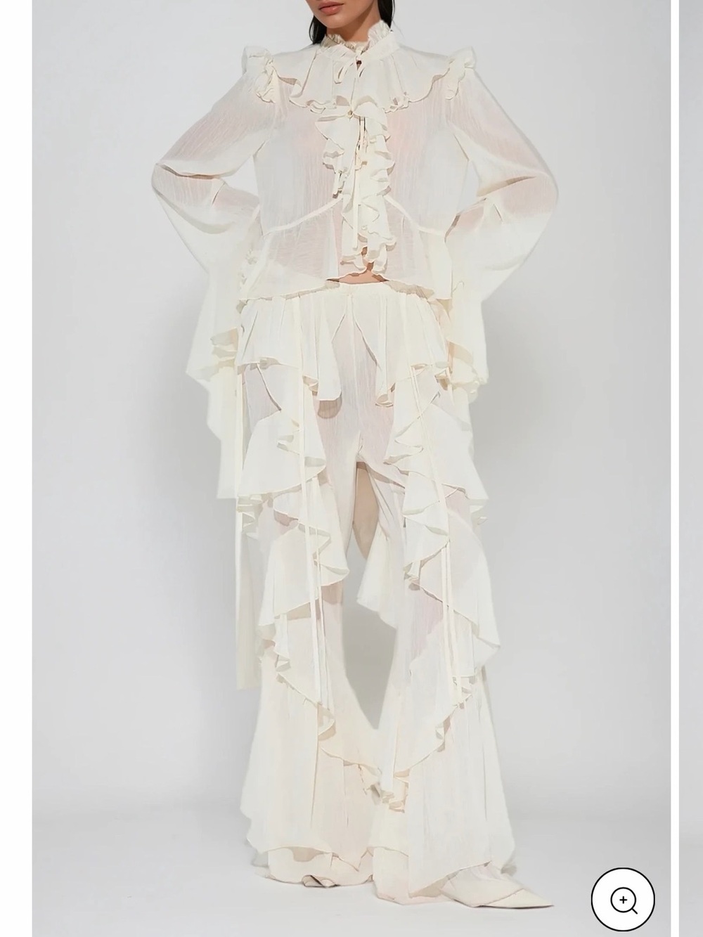 NWT Cirila Ruffle Pants Set - Picture 3 of 7